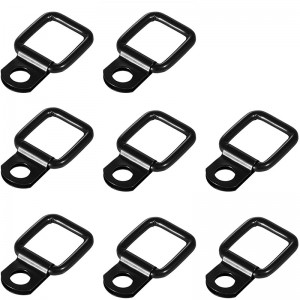 Hardtop Snabbt borttagningsfäste Thumb-skruvar och muttrar Tie down D-Ringar Ankare Ersättning för 1995-2017 JK YJ TJ JKU Sport Sahara Freedom Rubicon X&Obegränsad